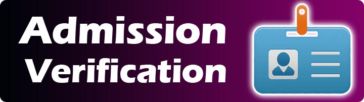 Admission Verification